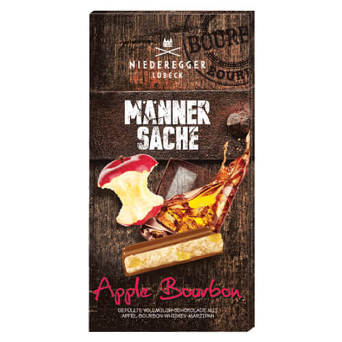 Niederegger Marzipan Classic Bar Apple Bourbon (CASE OF 10 x 108g)