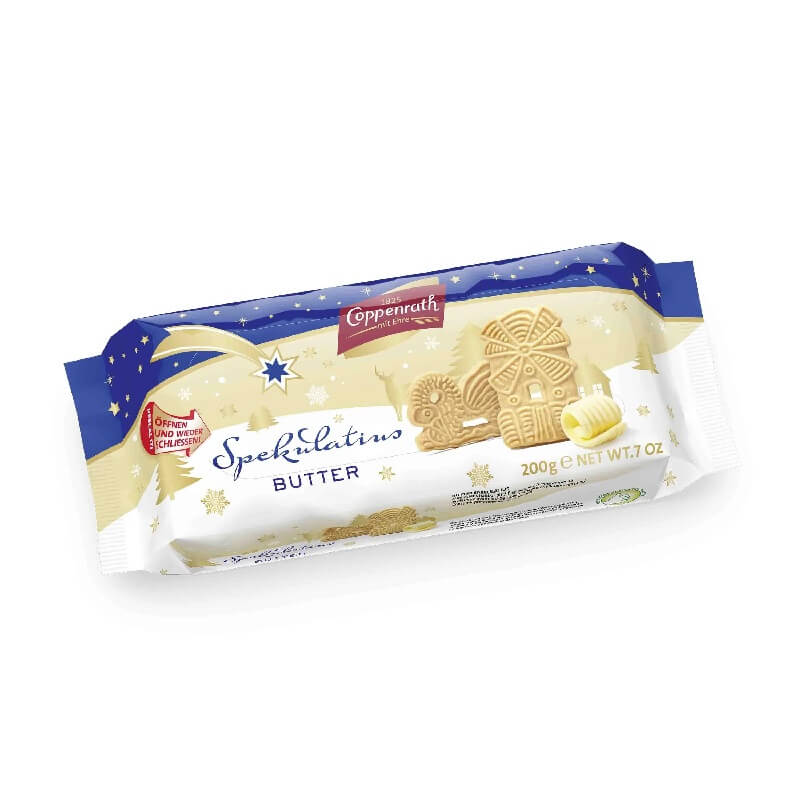 Coppenrath Butter Speckulatius Butter Windmill Cookies (CASE OF 21 x 200g)