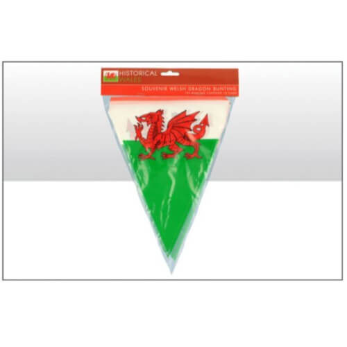 Elgate Bunting Welsh Dragon Pvc Flag 12ft Long (CASE OF 1 x 20g)