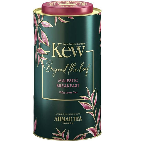 Ahmad Tea Kew Majestic Breakfast Tea Tin (CASE OF 12 x 100g)