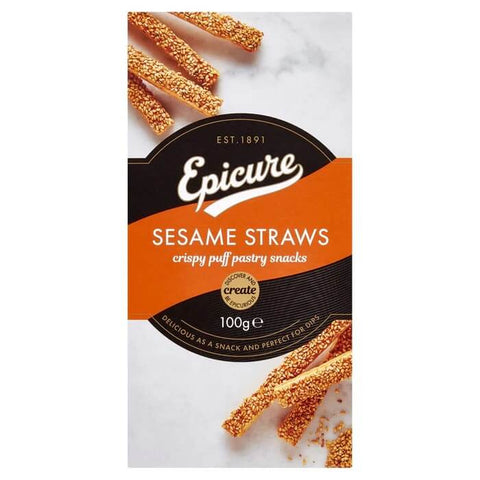 Epicure Sesame Straws (CASE OF 10 x 100g)