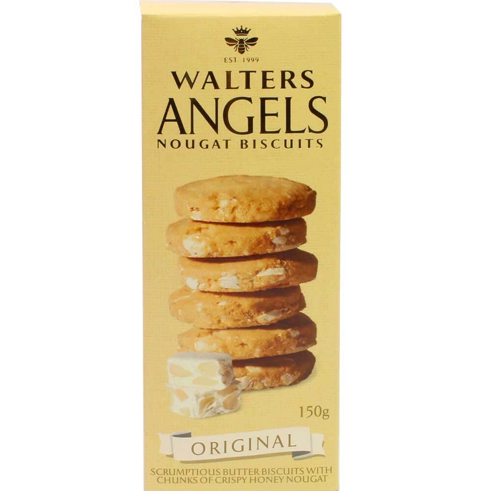 Walters Angels Nougat Biscuits Original (CASE OF 10 x 150g)