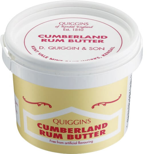 Quiggins Cumberland Rum Butter  (CASE OF 12 x 100g)
