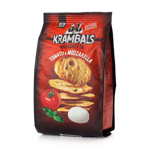 Krambals Bruschetta Tomato and Mozzarella (CASE OF 12 x 70g)