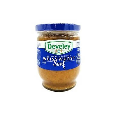 Develey Original Weiswurst Senf (CASE OF 8 x 250ml)