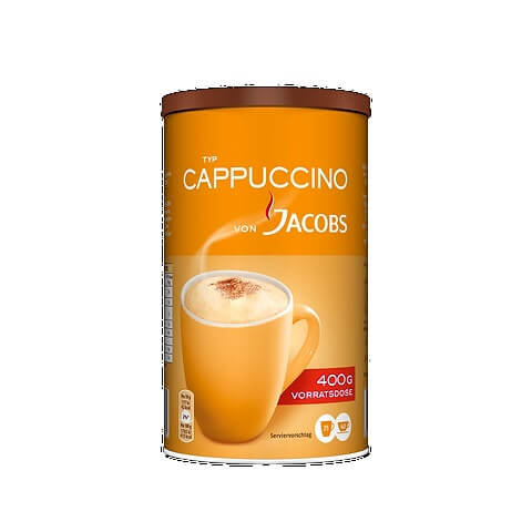Jacobs Cappuccino (CASE OF 6 x 400g)