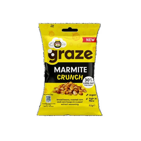 Graze Marmite Crunch (CASE OF 18 x 52g)