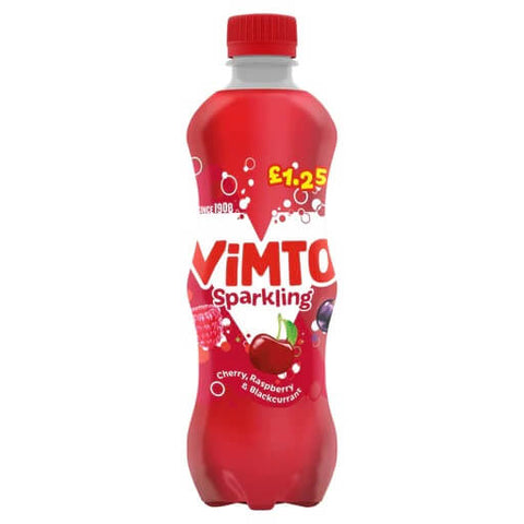 Vimto Sparkling Cherry, Raspberry and Blackcurrant (CASE OF 12 x 500ml)