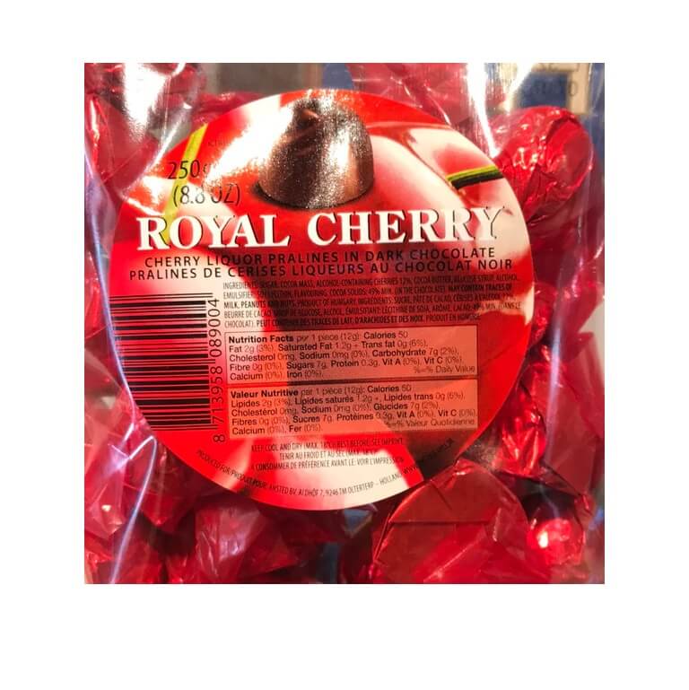 Storz Royal Cherry Praline Dark (CASE OF 12 x 250g)