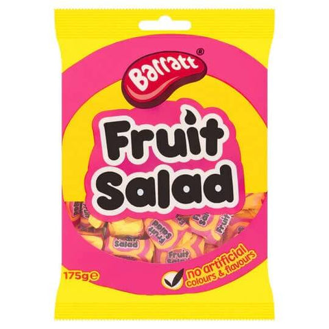 Barratt (Candyland) Fruit Salad Softies Bag (CASE OF 13 x 175g)