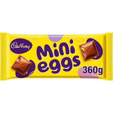 Cadbury Mini Eggs Milk Chocolate Bar (CASE OF 14 x 360g)