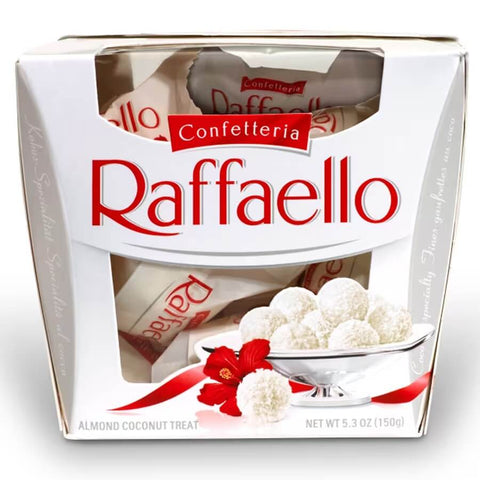 Ferrero Rocher Raffaello Almond Coconut Confetteria Confection Gift Box (CASE OF 6 x 150g)