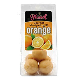 Funsch Premium Orange Marzipan Balls (CASE OF 8 x 100g)