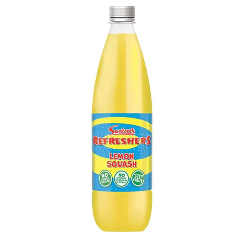 Swizzels Refreshers Lemon Squash NAS Flavor Drink (CASE OF 12 x 1L)