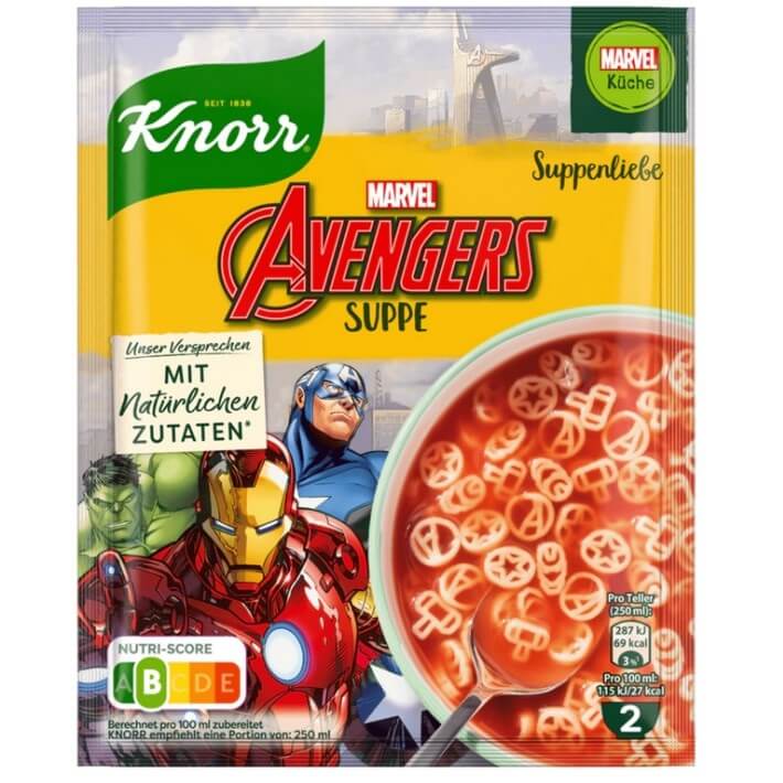 Knorr S.L. Avengers Suppe (CASE OF 18 x 41g)