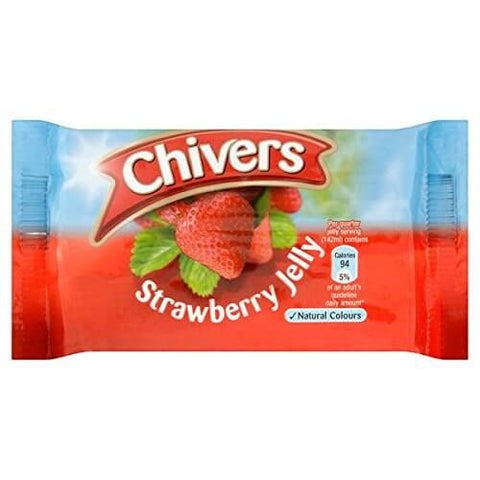Chivers Strawberry Jelly (CASE OF 12 x 135g)