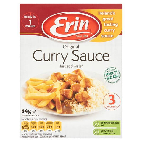 Erin Curry Sauce Instant Sachet (CASE OF 12 x 84g)