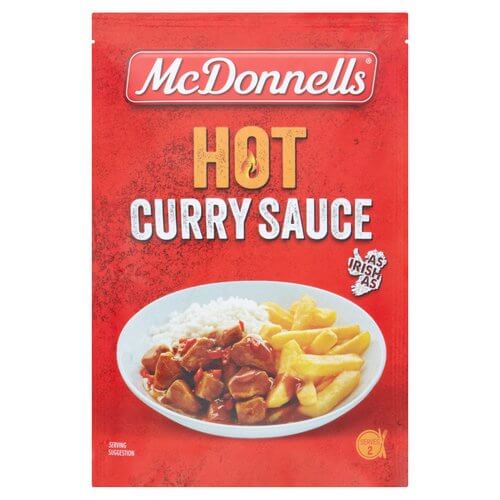 McDonnells Hot Curry (CASE OF 12 x 50g)