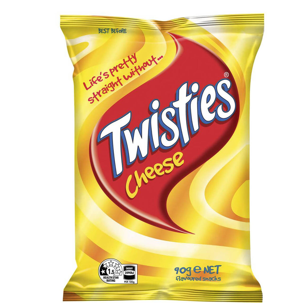 Smiths Twisties Cheese (CASE OF 12 x 100g)