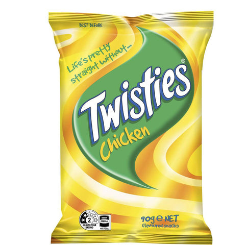 Smiths Twisties Chicken (CASE OF 12 x 100g)