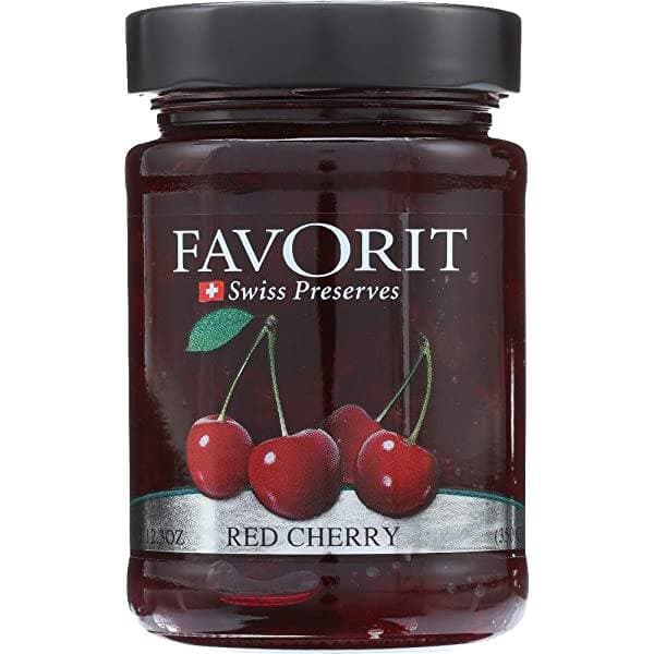 Favorit Premium Preserves Red Cherry (CASE OF 6 x 350g)