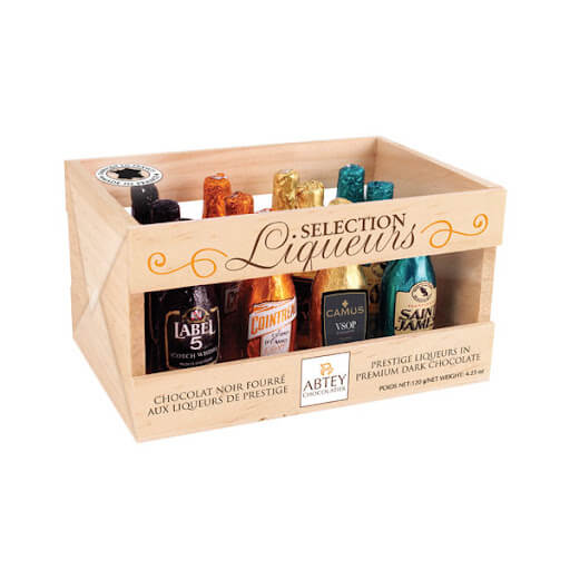 Abtey Selection Liqueurs 12 Bottle Crate Box (CASE OF 12 x 155g)