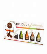 Carre Delicoeur Liquor Filled Chocolates Gift Set 7 Bottles (CASE OF 12 x 86g)