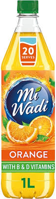 MiWadi Orange Juice (CASE OF 12 x 1L)