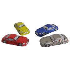 Riegelein Solid Chocolate Cars 8 Pieces (CASE OF 35 x 88g)