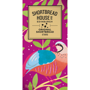 Shortbread House Original Recipe Shortbread Stars (CASE OF 12 x 100g)