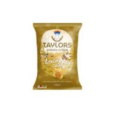 Taylors Boxing Day Curry Sauce Crisps  (CASE OF 8 x 150g)