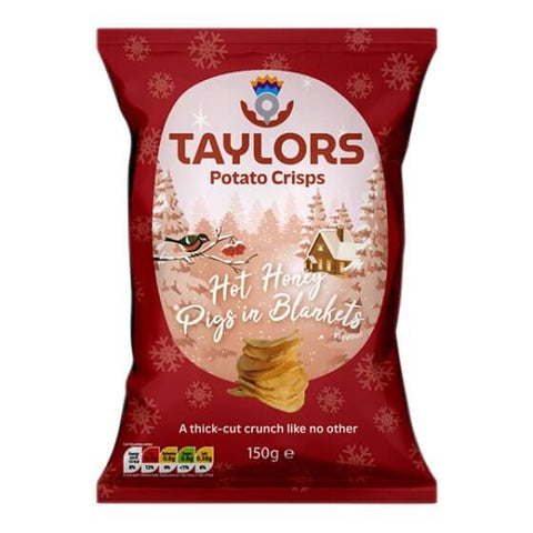 Taylors Hot Honey Pigs In Blankets Crisps (CASE OF 8 x 150g)