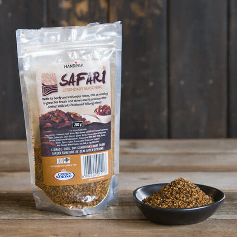 Crown National Safari Biltong Legendary Seasoning (CASE OF 25 x 200g)