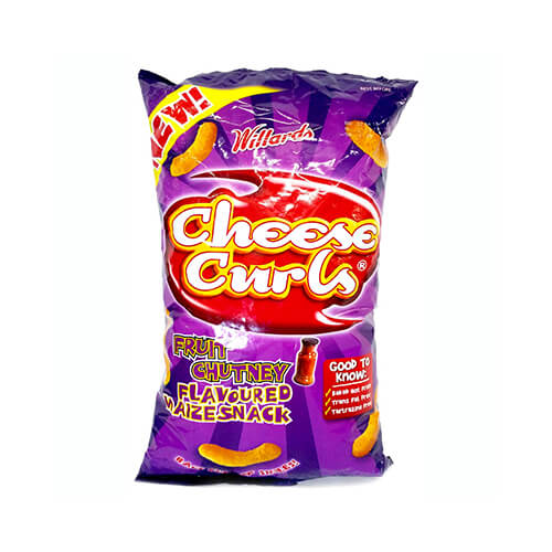 Willards Cheese Curls Fruit Chutney (CASE OF 22 x 90g)