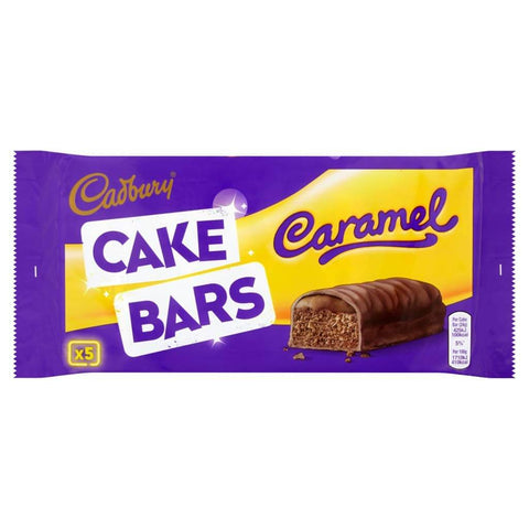 Cadbury Cake Caramel Bars HEAT SENSITIVE ITEM. PLEASE ADD ITEM 122942 TO THE ORDER TO TRY TO PROTECT CHOCOLATES FROM HEAT DAMAGE (CASE OF 12 x 135g)