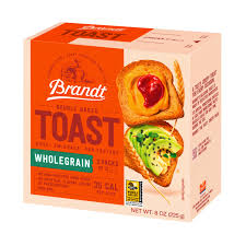 Brandt Wholegrain Toast (Zwieback) (CASE OF 10 x 225g)