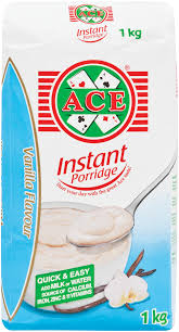 Ace Instant Vanilla Maize Porridge (CASE OF 10 x 1kg)