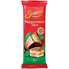 Beacon Peppermint Tart Chocolate Slab (CASE OF 24 x 80g)