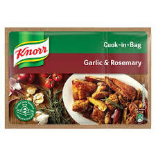 Knorr Cook In Bag Roast Garlic and Rosemary (CASE OF 20 x 35g)