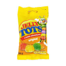 Beacon Original Jelly Tots Bag (CASE OF 40 x 100g)
