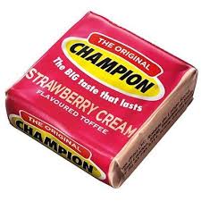 Wilsons Strawberry Cream Toffees (CASE OF 112 x 10g)