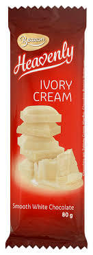 Beacon Chocolate Slabs Ivory Cream  HEAT SENSITIVE ITEM. PLEASE ADD ITEM 122942 TO THE ORDER TO TRY TO PROTECT CHOCOLATES FROM HEAT DAMAGE. (CASE OF 24 x 80g)