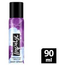 Impulse Aerosol Purple Petals and Smokey Sky (CASE OF 96 x 90ml)