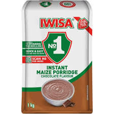 Iwisa Instant Porridge Chocolate (CASE OF 10 x 1kg)