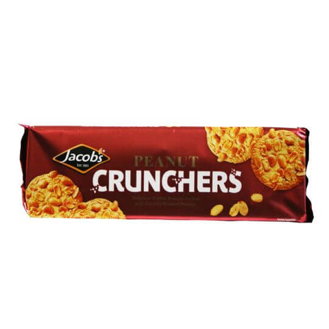 Jacobs Crunchers Peanut Biscuit (CASE OF 16 x 150g)