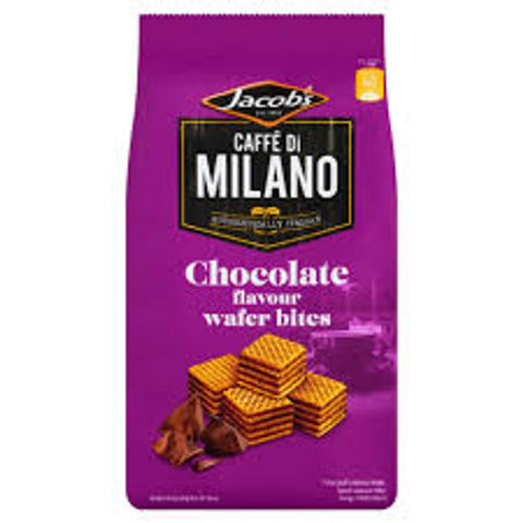 Jacobs Chocolate Wafer Bite Biscuits (CASE OF 18 x 125g)