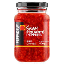 Peppadew Peppers Mild Chopped in Brine (CASE OF 12 x 400g)