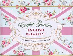Ahmad English Garden Caddy English Breakfast Tea Bags (CASE OF 12 x 80g)