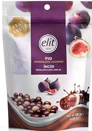 Elit Chocolate Covered Figs (CASE OF 12 x 125g)