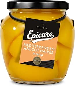 Epicure Apricot Halves In Syrup Jar (CASE OF 6 x 540g)